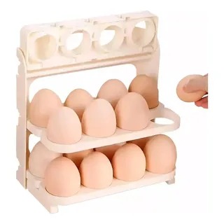 DISPENSADOR EXHIBIDOR HUEVOS 24 ESPACIOS - COMBO: 2 UNIDADES